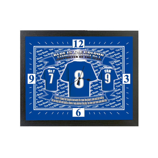 The Pensioners Football Shirt Clock Gift Present