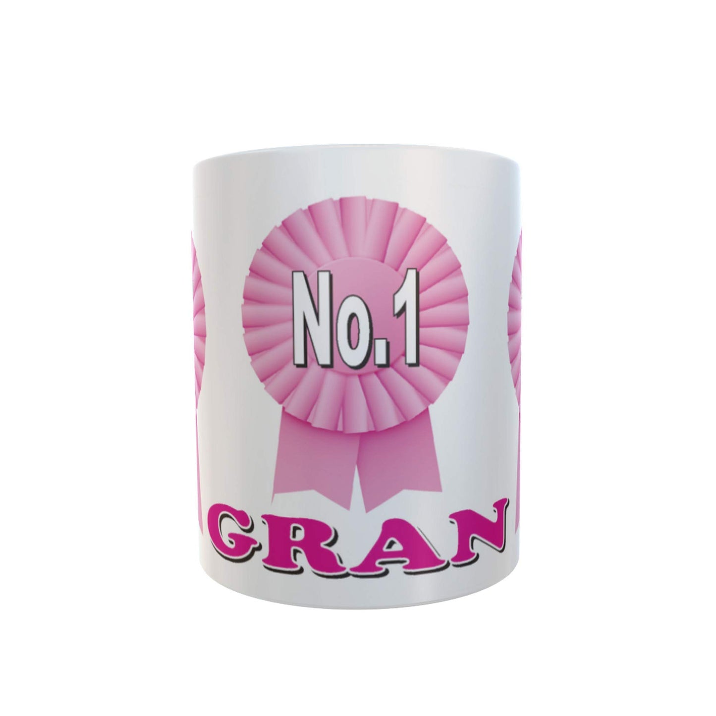 Simply The Best Gran Ceramic Rosette Gift Mug