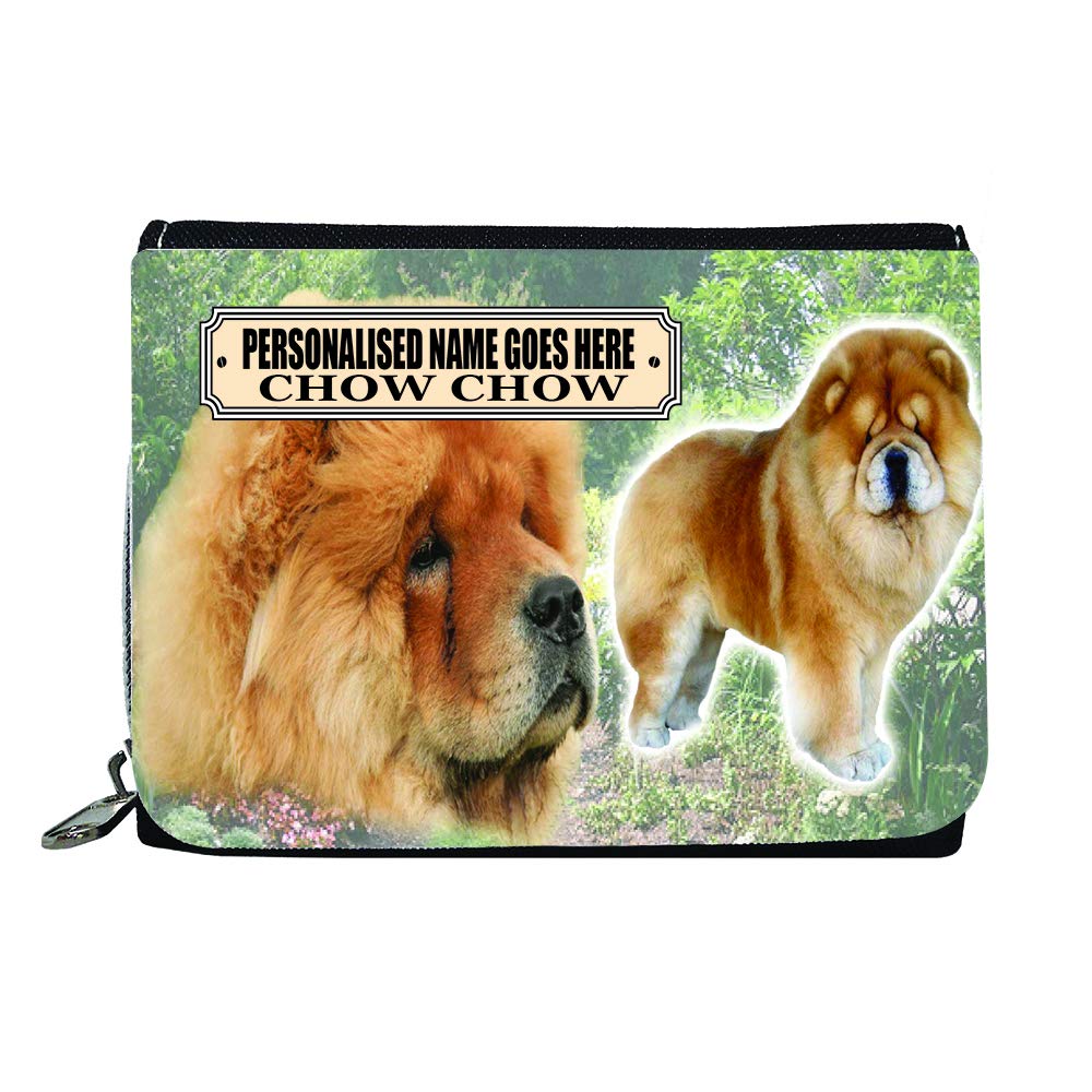 Chow Chow Personalised Dog Breed Gift Purse