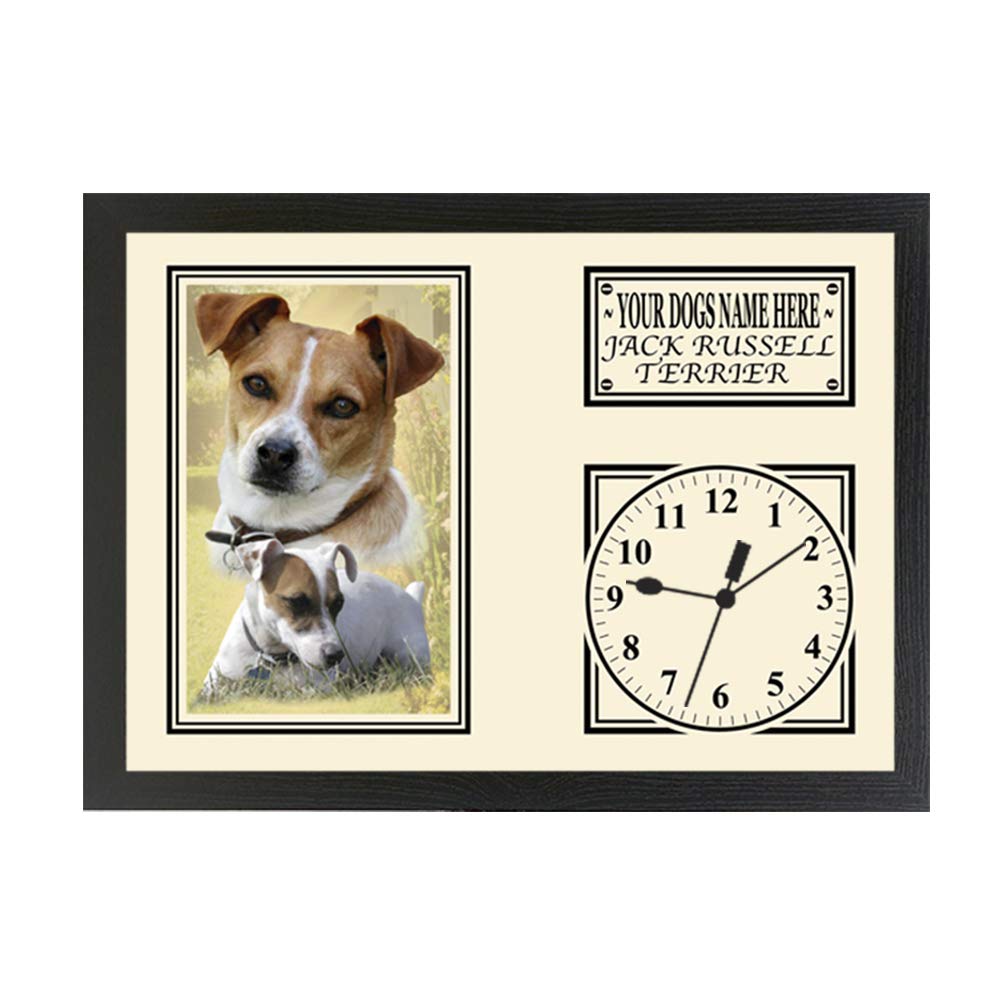 Jack Russell Personalised Dog Breed Gift Clock