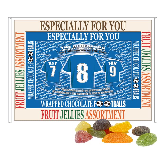 Cardiff Football Shirt Gift Boxed Sweets