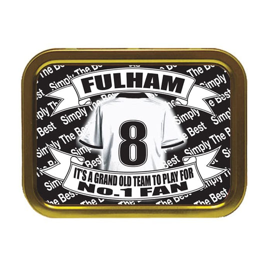 Fulham Football Shirt Tobacco Storage Tin & Products