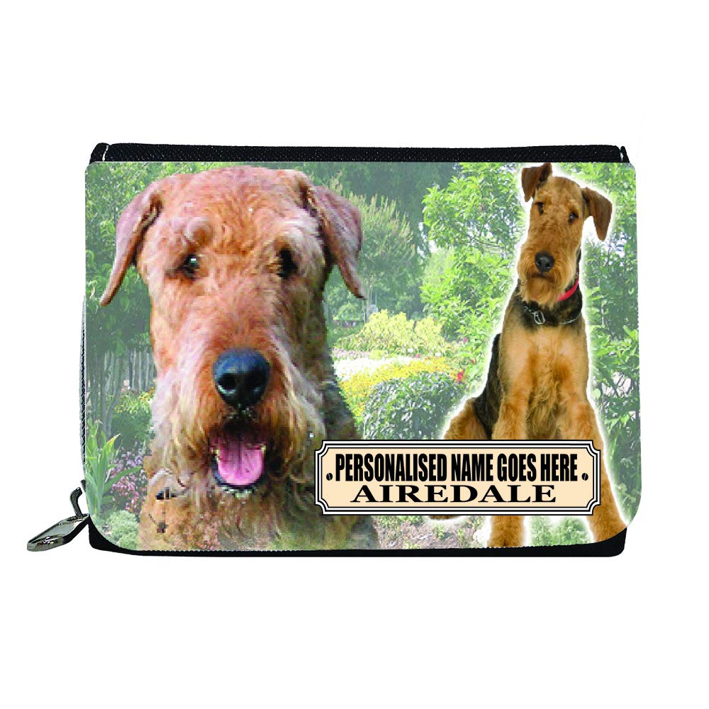 Airedale Terrier Personalised Dog Breed Gift Purse