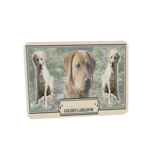 Golden Labrador Personalised Dog Breed Mouse Mat Gift