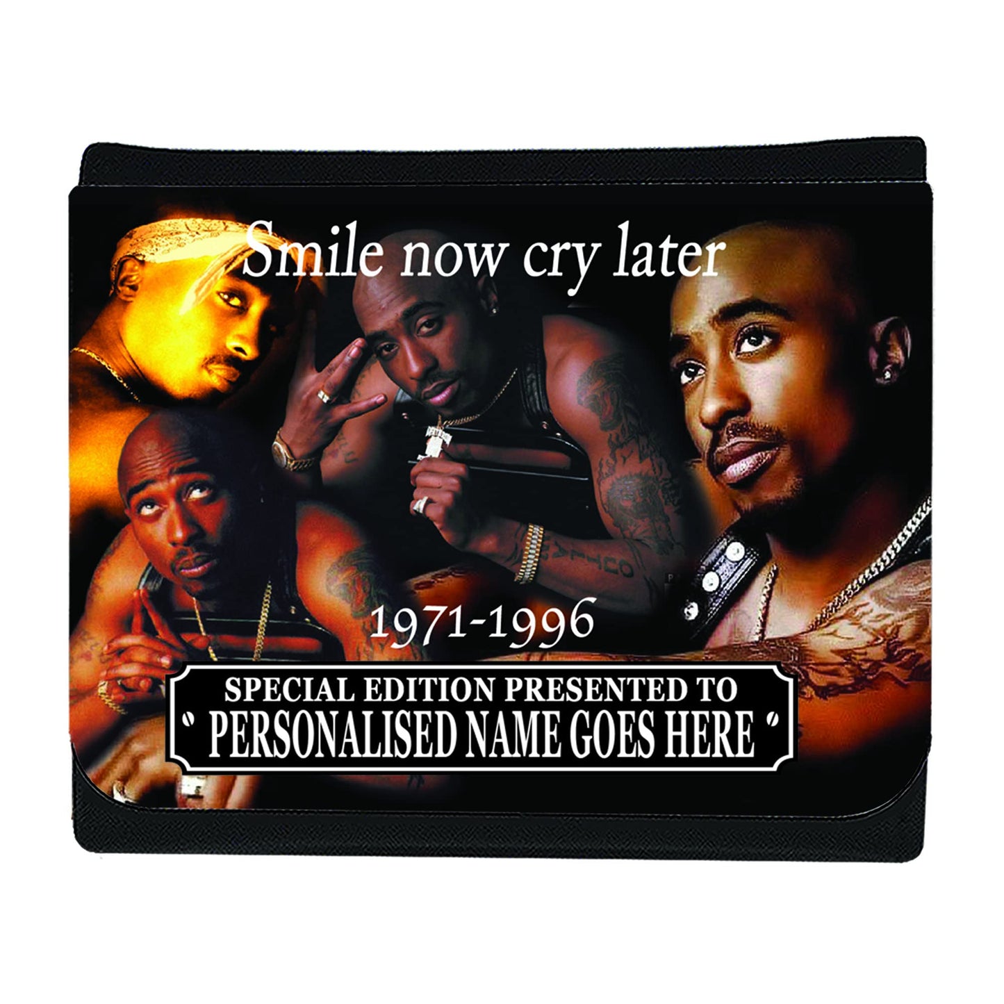 Shakur Gangsta Rap Hip Hop Music Icon Personalised Wallet Gift