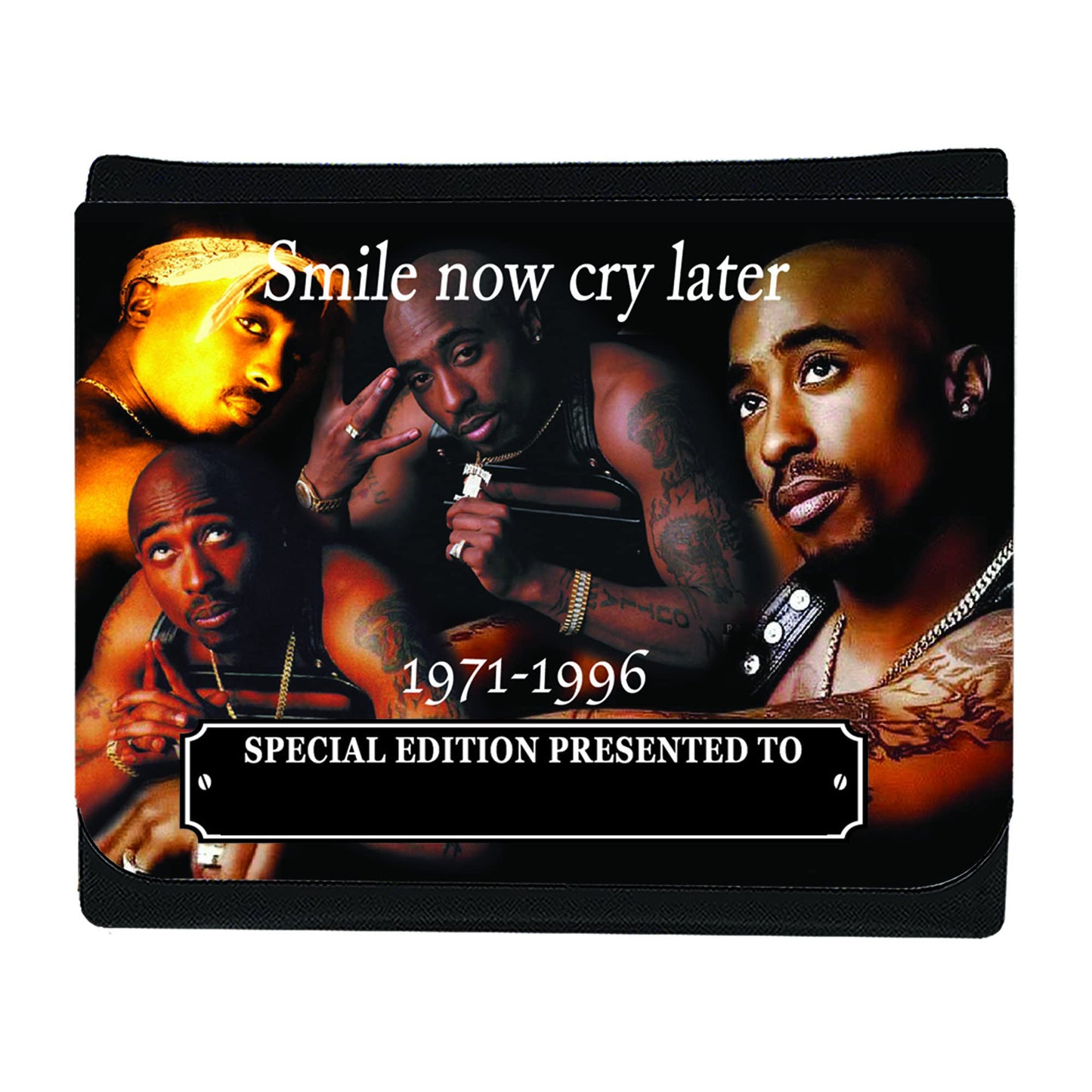Shakur Gangsta Rap Hip Hop Music Icon Personalised Wallet Gift