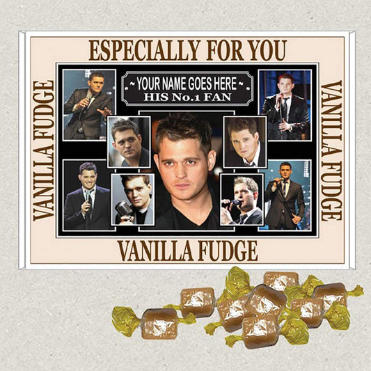 Michael Buble Personalised Icon Gift Boxed Sweets