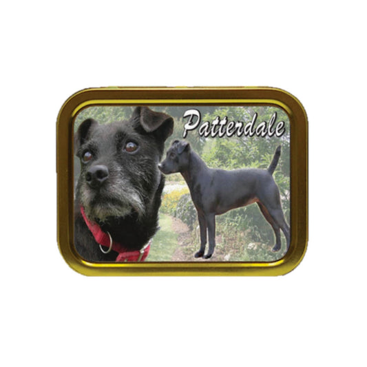 Patterdale Dog Breed Tobacco Tin & Products Gift