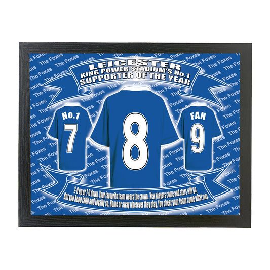 Leicester Football Shirt Picture Gift