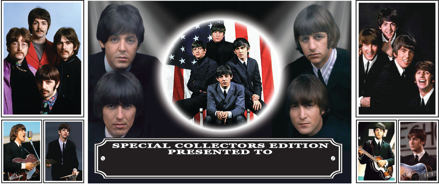 The Beatles Personalised Icon Gift Mug