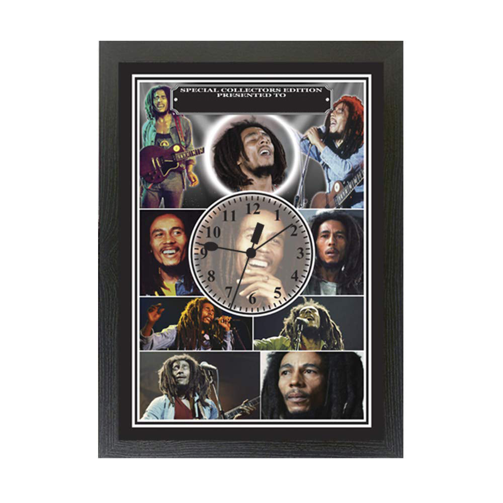 Bob Marley Personalised Icon Gift Clock