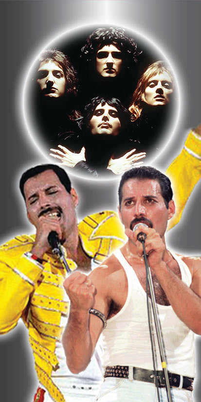 Freddie Merc Personalised Icon Rechargeable Gift Boxed Silver Metal USB Lighter