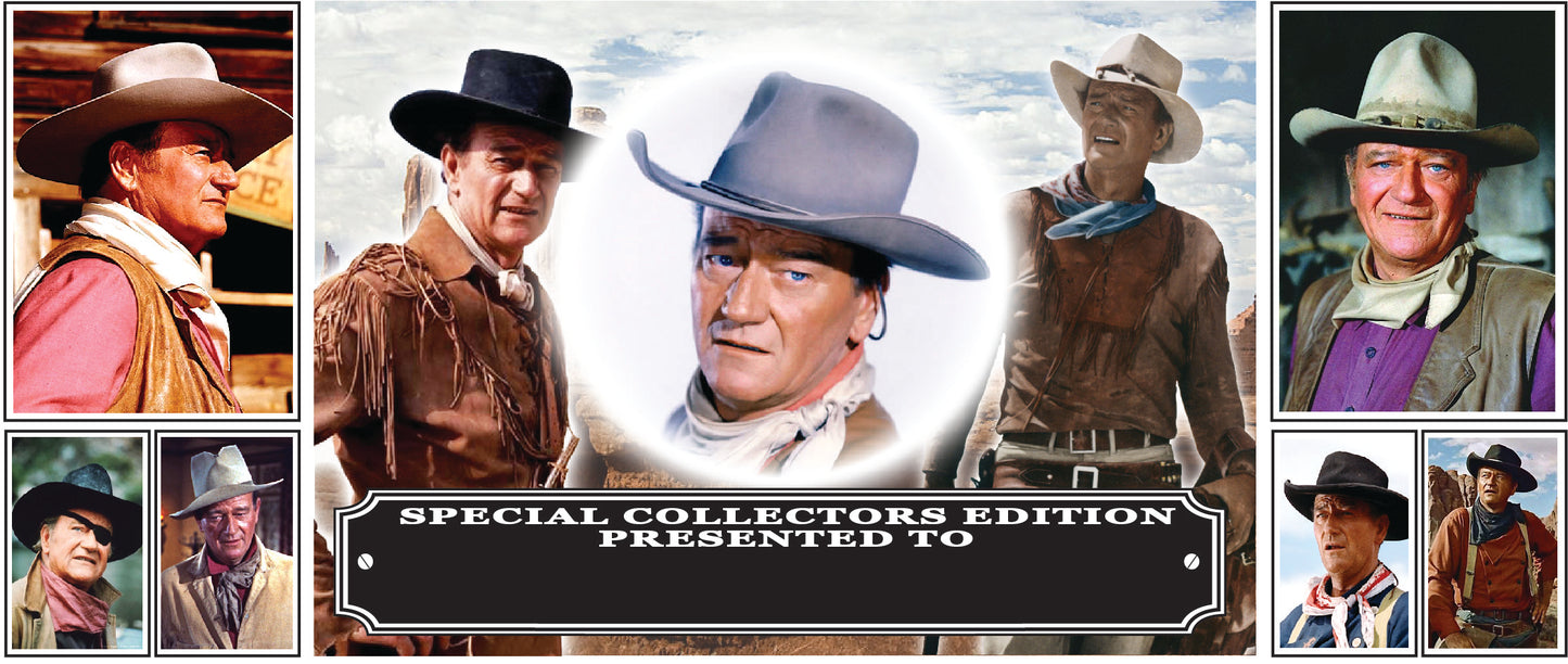 John Wayne Personalised Icon Gift Mug with Sweets