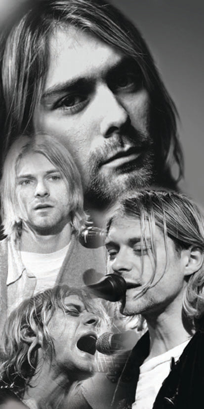 Cobain Personalised Icon Rechargeable Gift Boxed Silver Metal USB Lighter