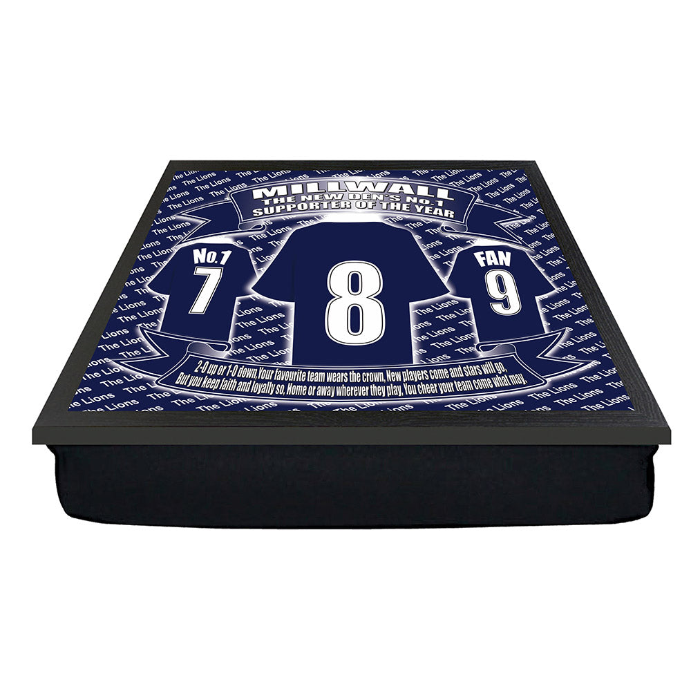 Millwall Club Football Shirt Lap Tray Gift