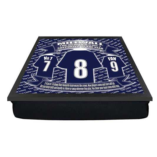 Millwall Club Football Shirt Lap Tray Gift