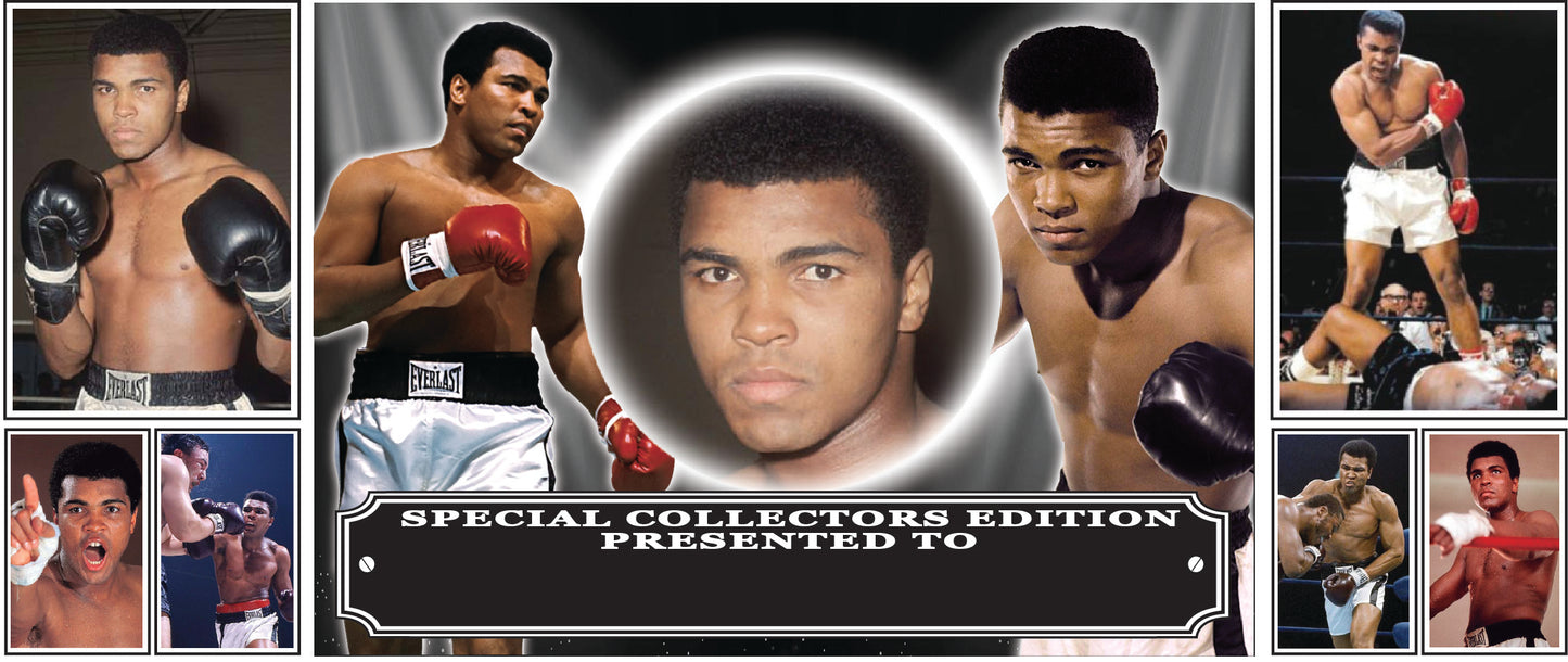 Muhammed Ali Personalised Icon Gift Mug with Sweets