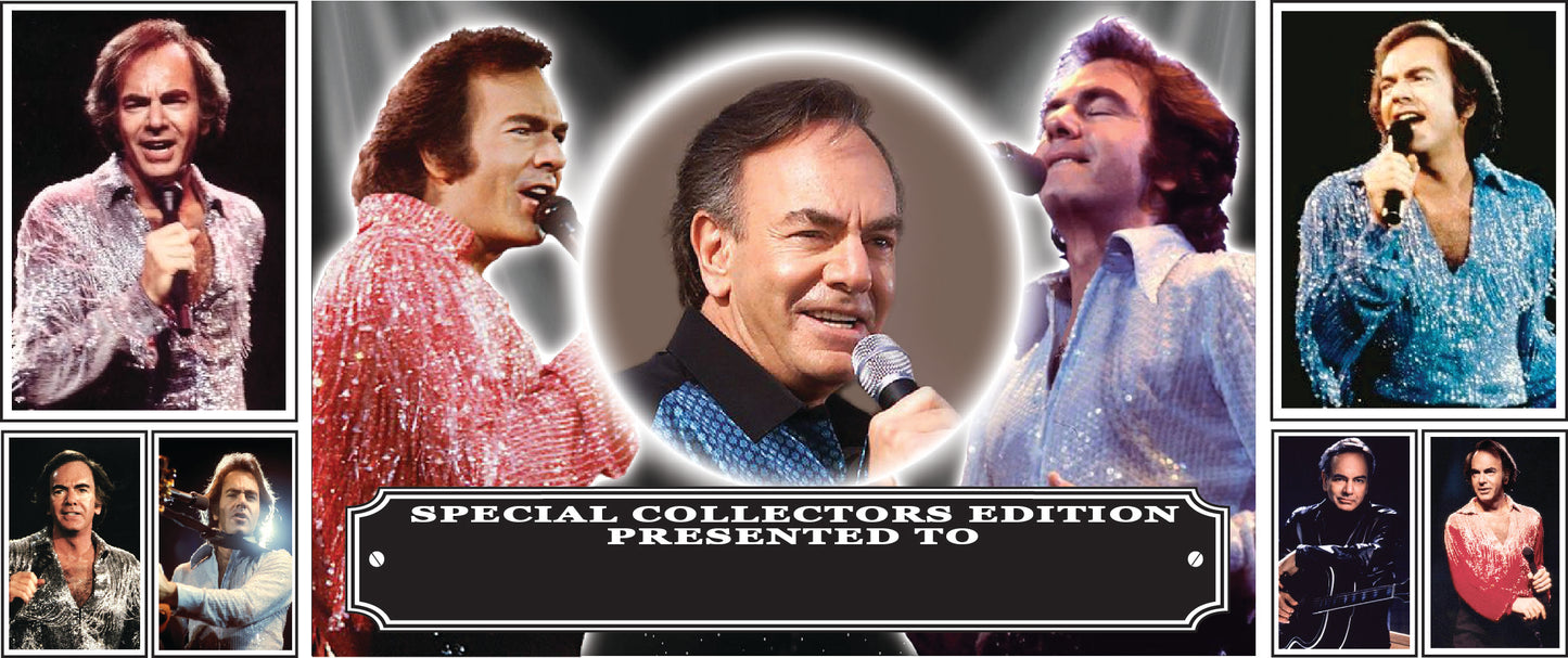 Neil Diamond Icon Personalised Mug with Choice of Sweets Gift
