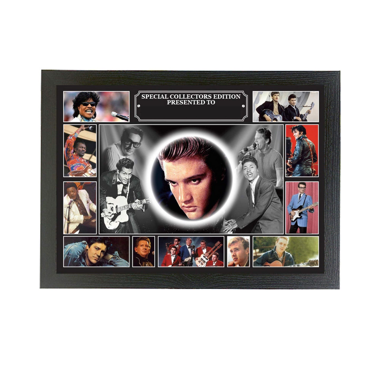 Rock n Roll Greats of the 50s & 60s Personalised Music Icon Lap Tray