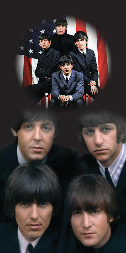 Beatles Personalised Icon Rechargeable Gift Boxed Silver Metal USB Lighter