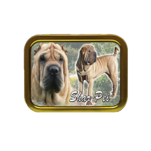Shar Pei Dog Breed Tobacco Storage Tin & Products