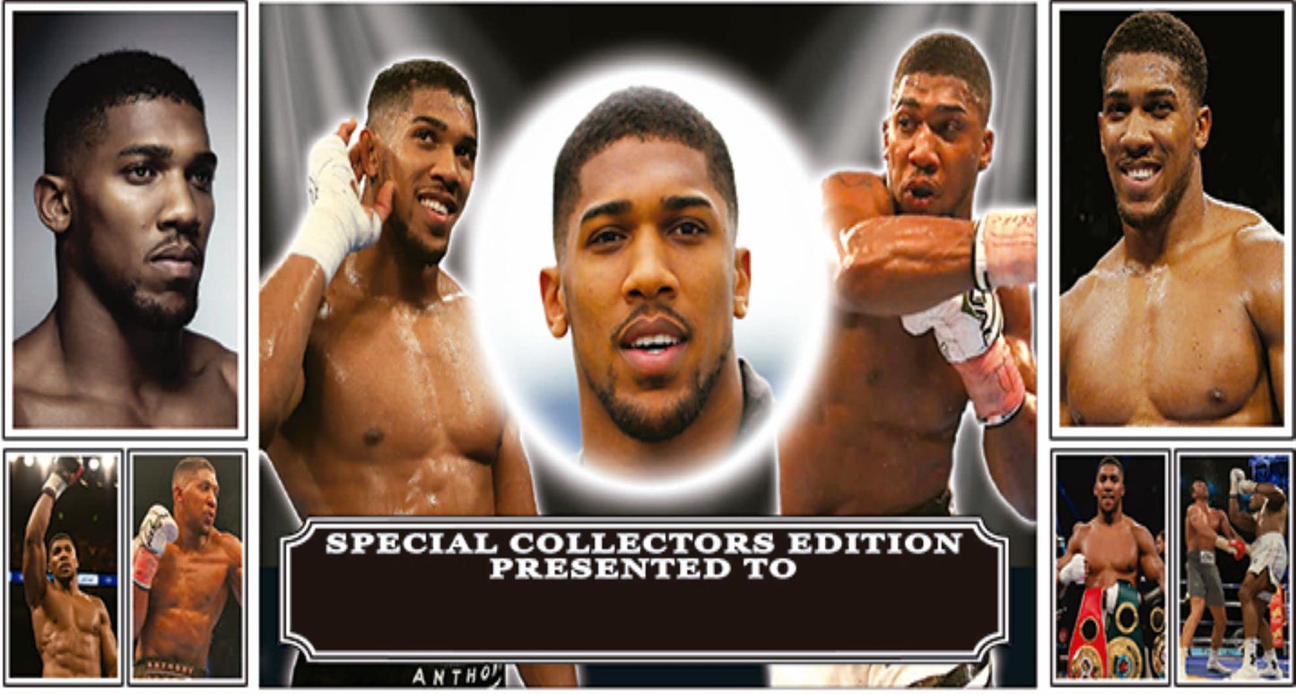 Anthony Joshua Personalised Icon Gift Mug with Sweets