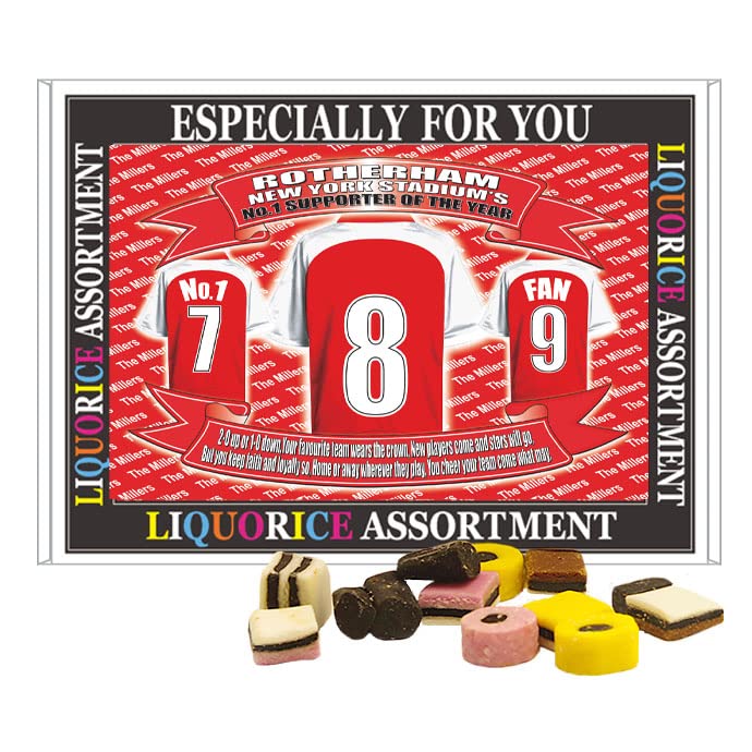 Rotherham Football Shirt Gift Boxed Sweets
