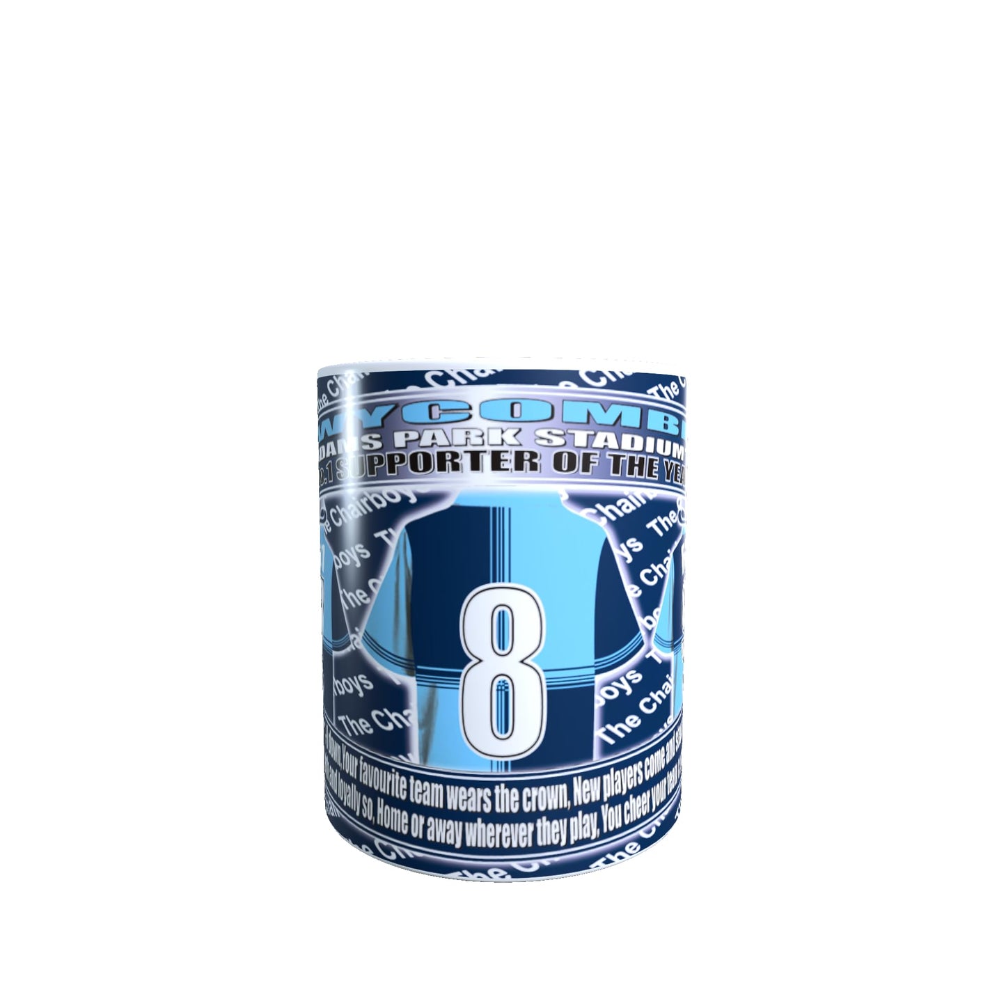 Wycombe Football Club Shirt Lap Tray And Mug Gift Set