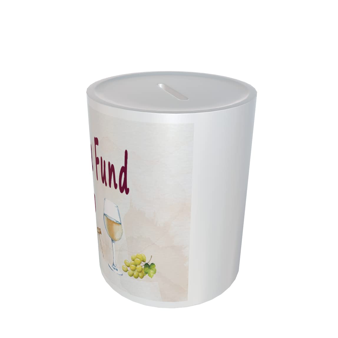 Wine Fund Ceramic Piggy Bank Money Box Gift
