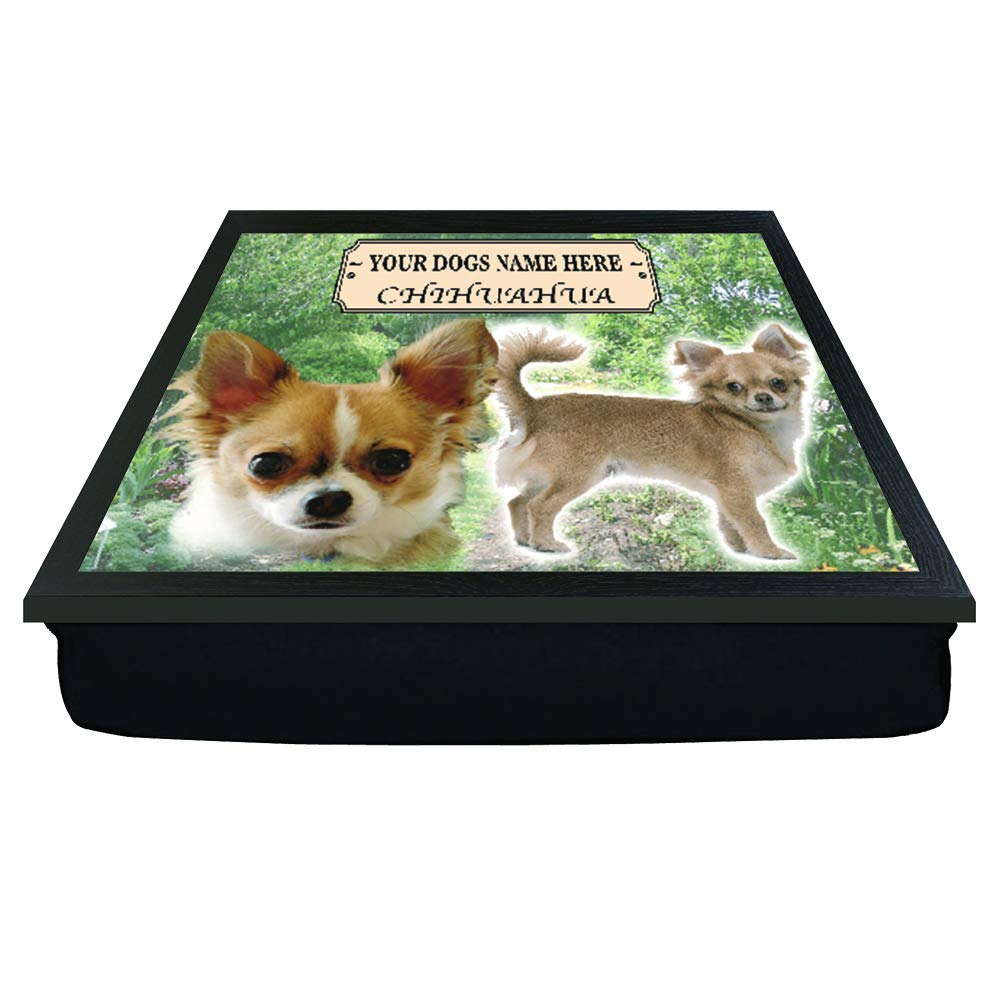 Chihuahua Personalised Dog Breed Gift Lap Tray