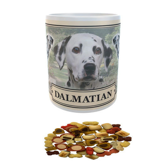 Dalmatian Dog Breed Gift Mug with Treats