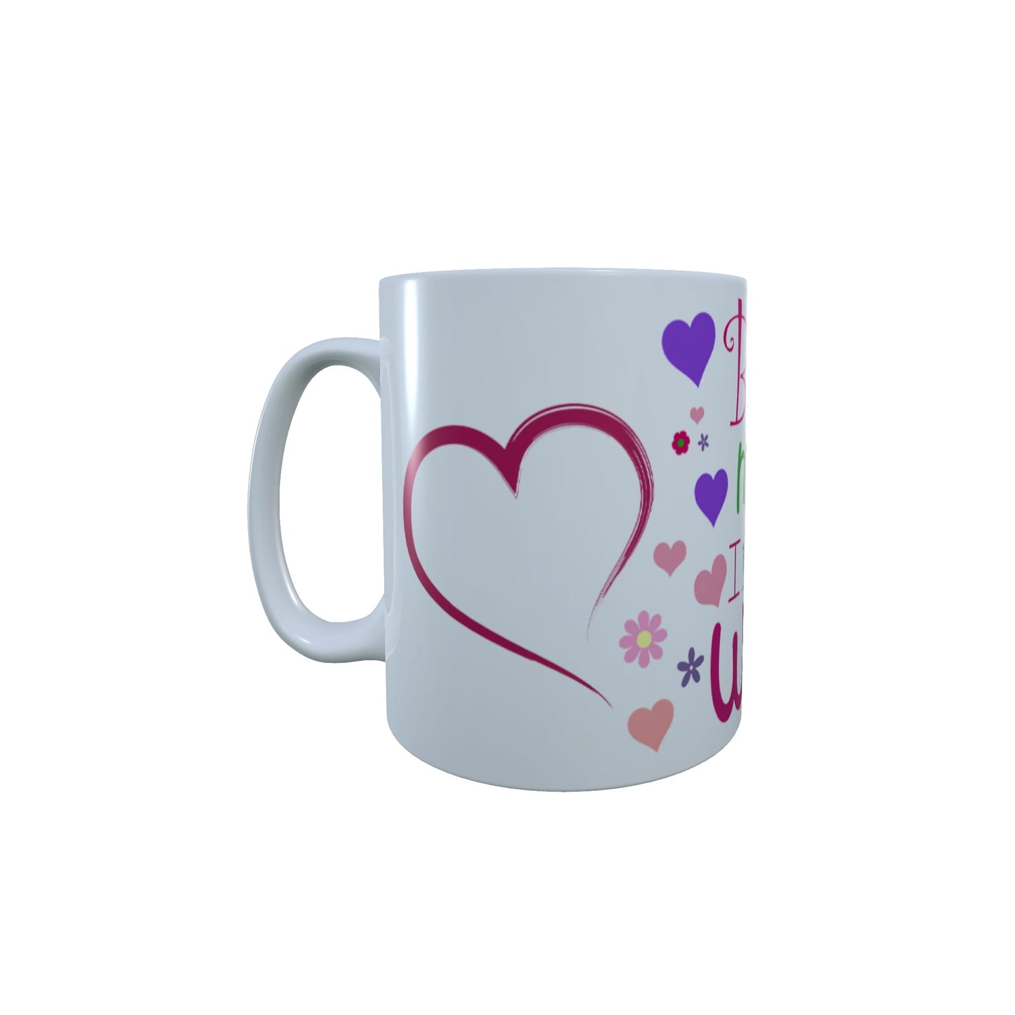 Best Mum in The World Mothers Day Any Occasion Personalised Ceramic Mug Gift