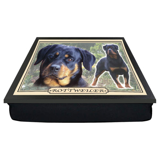 Rottweiler Dog Breed Gift Lap Tray