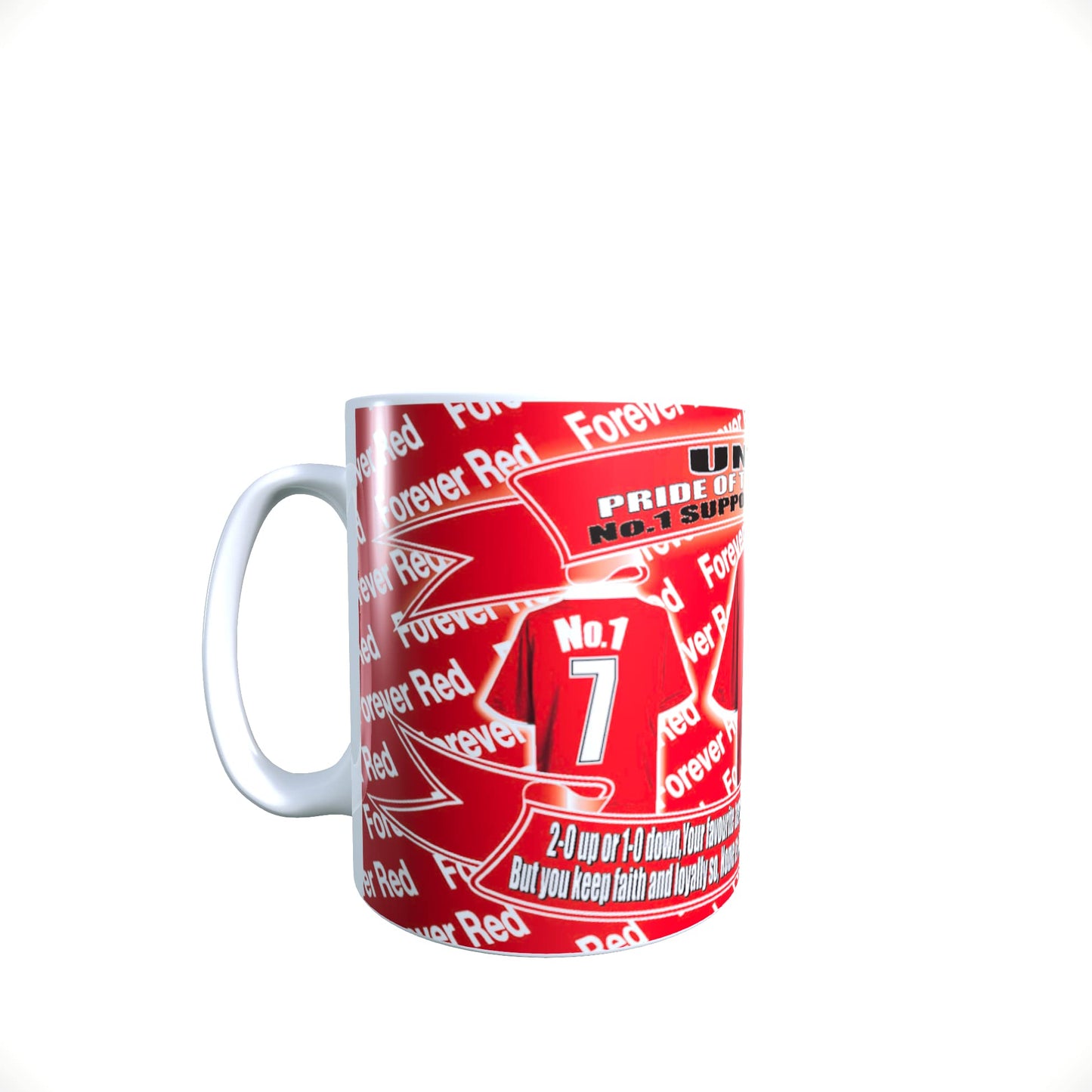 Manchester Reds Football Shirt Lap Tray And Mug Gift Set, MANREDS- LapMugGiftSet_000