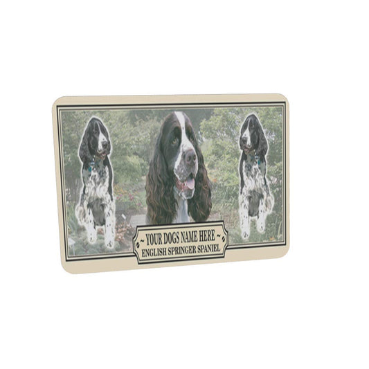 English Springer Spaniel Personalised Dog Breed Mouse Mat Gift
