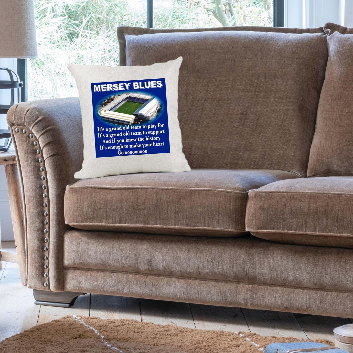 The People's Club Football Anthem Song Chant Cushion Cover Gift