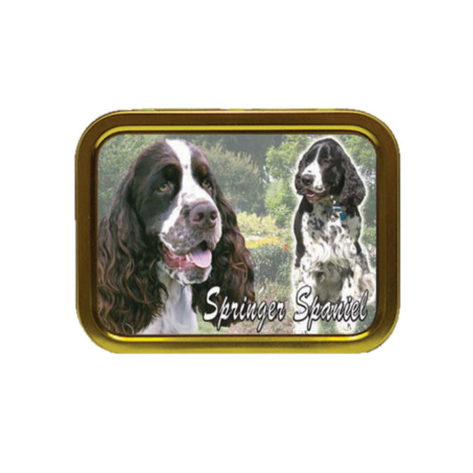 English Springer Spaniel Dog Breed Tobacco Storage Tin & Products