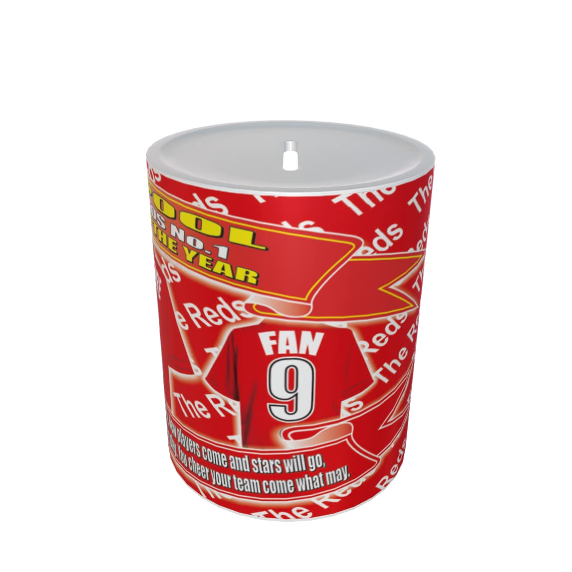 Liverpool Football Shirt Ceramic Money Box Gift