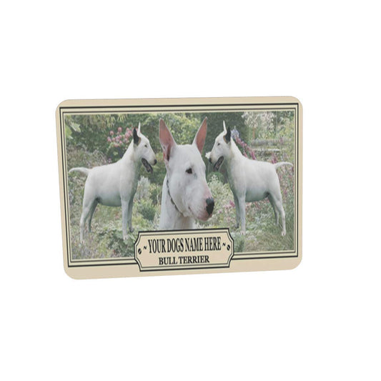 Bull Terrier Personalised Dog Breed Mouse Mat Gift