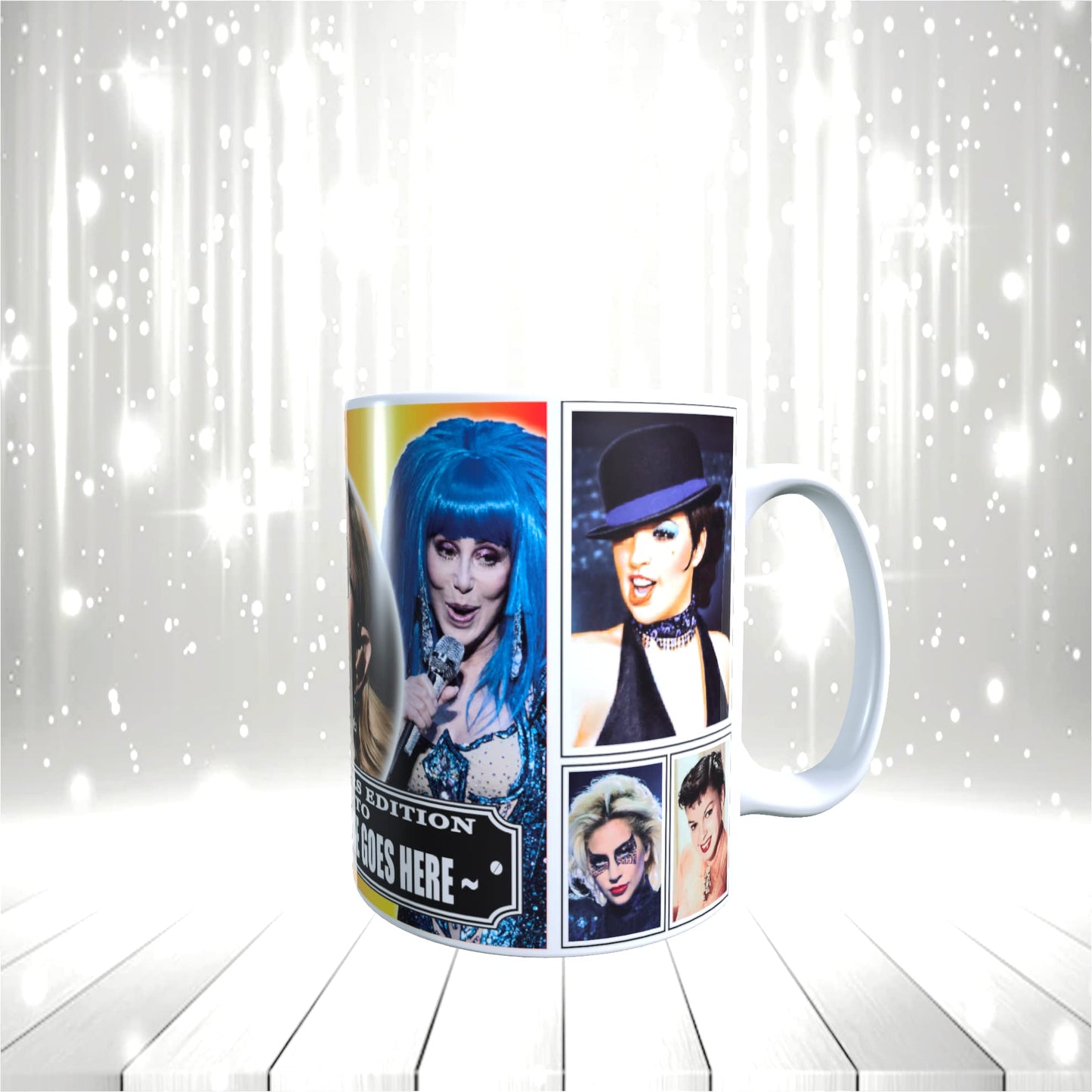 Diva Gay Pride Personalised Mug Gift