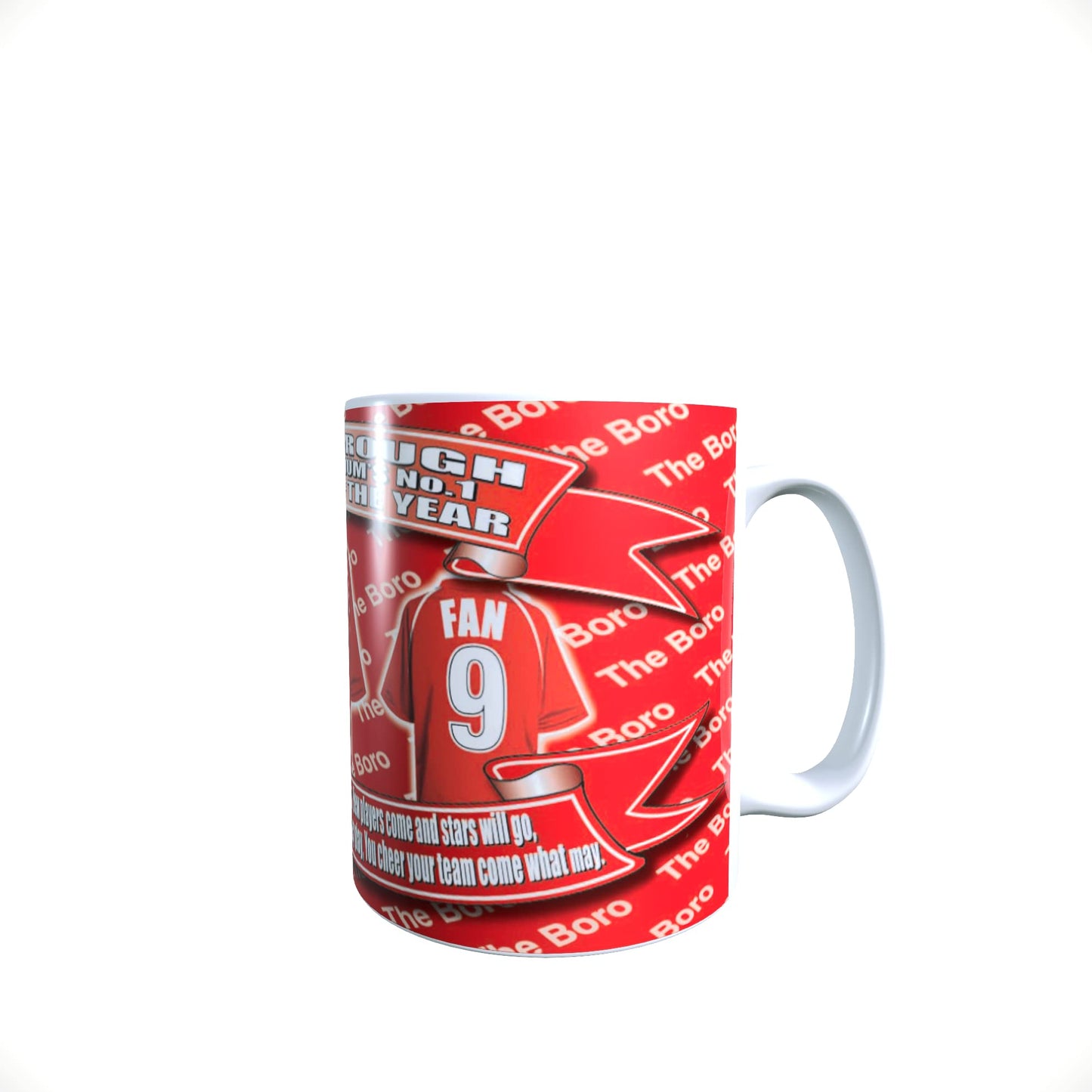 Middlesbrough Football Shirt Lap Tray And Mug Gift Set
