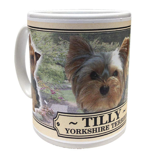 Yorkshire Terrier Personalised Dog Breed Gift Mug