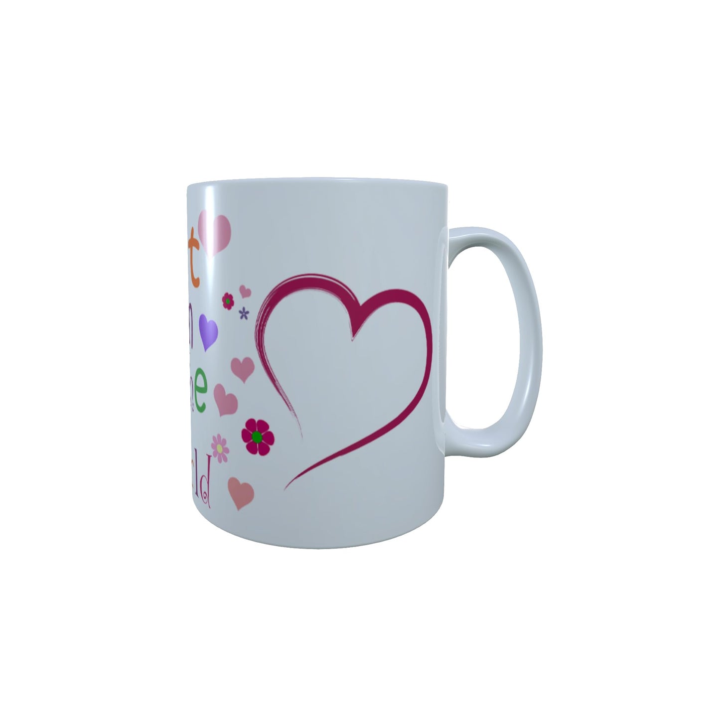 Best Mum in The World Mothers Day Any Occasion Personalised Ceramic Mug Gift