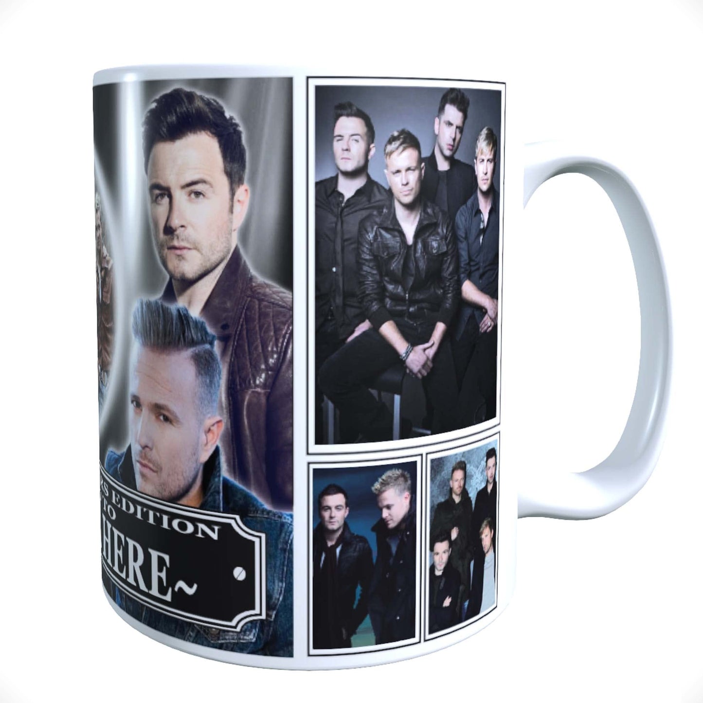 West 'Irish Boy Band' Life Personalised Icon Mug & Choice of Sweets
