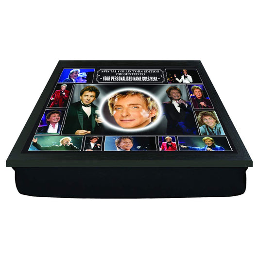 Barry Manilow personalised icon gift lap tray