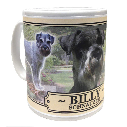 Schnauzer Personalised Dog Breed Gift Mug