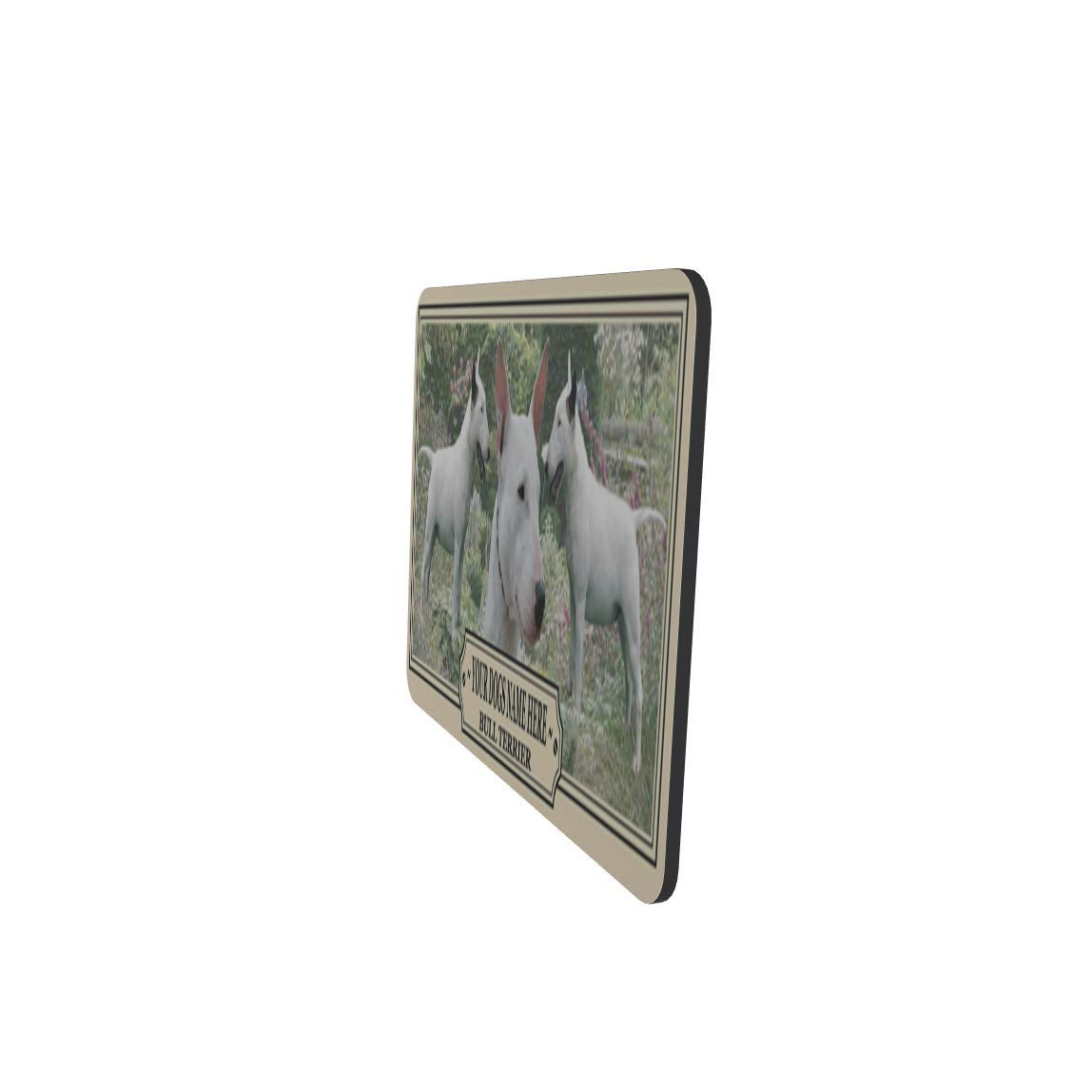 Bull Terrier Personalised Dog Breed Mouse Mat Gift