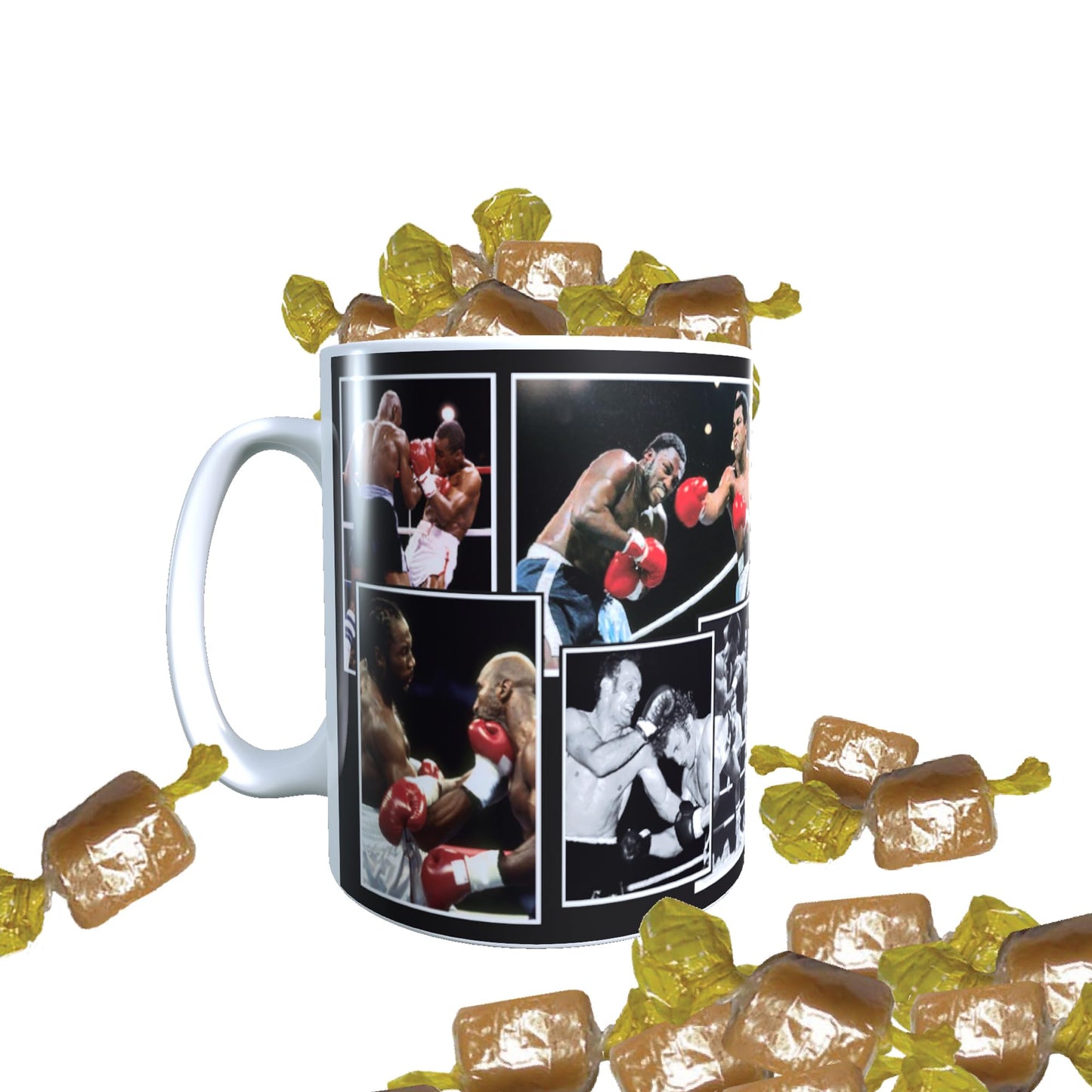 The Greatest Boxing Icon Legends Mug with Choice of Sweets Gift