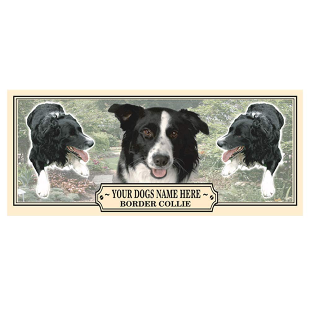 Border Collie Personalised Dog Breed Gift Mug with Treats