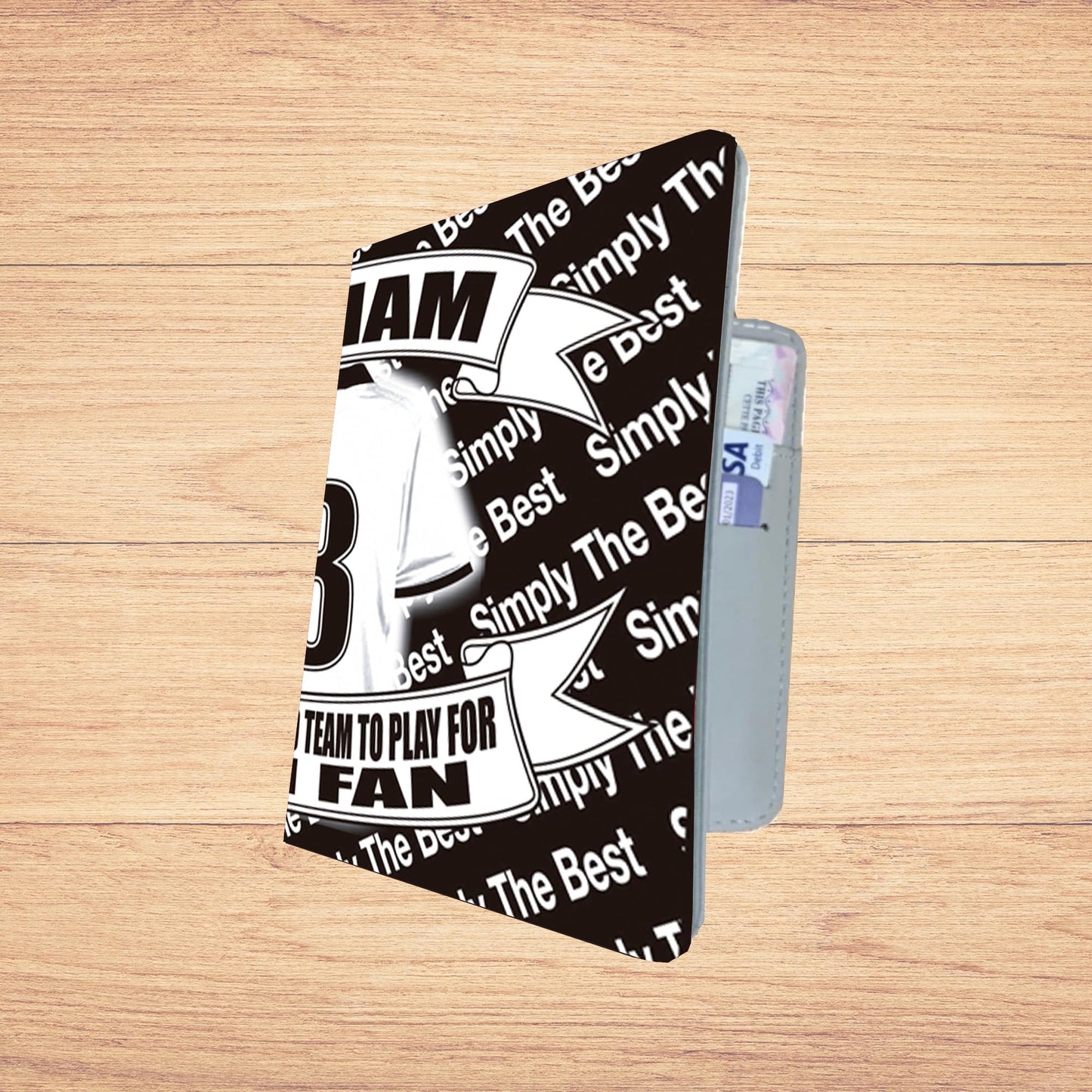 Fulham Football Shirt Travel Passport Holder Case Gift Present
